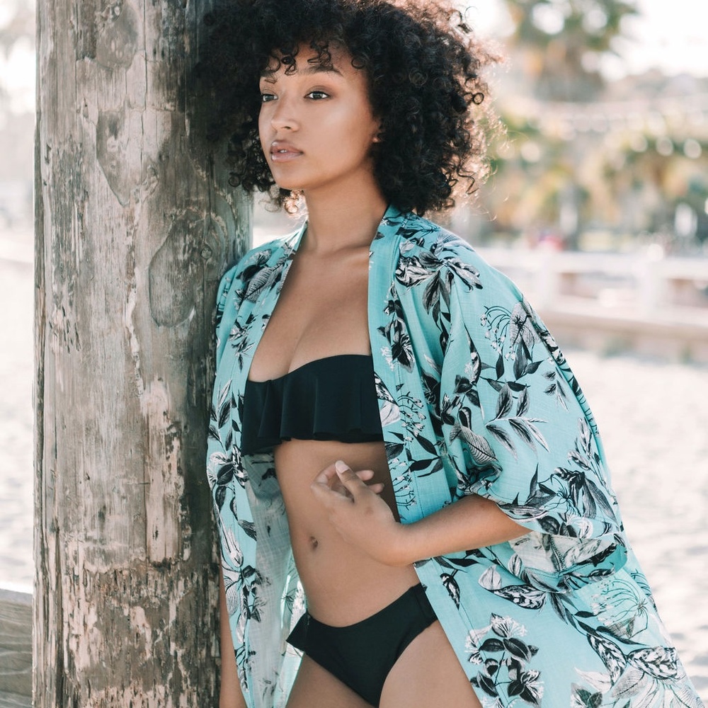 Birds of Paradise ~ Freebird Kimono ~ Malibu